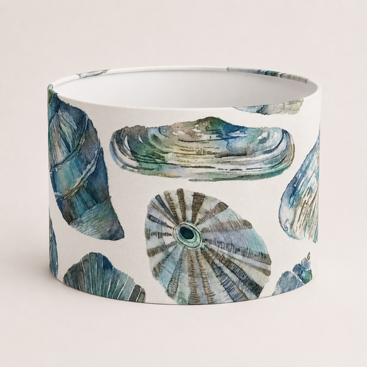 Seashells Teal Shade